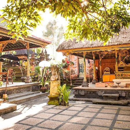 Rumah Desa Bali Hotel Petang Bagian luar foto